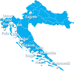 Croatia - popular destination - Croatiafind.com